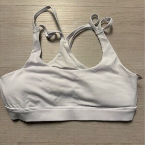 ALO Yoga White Sports Bra